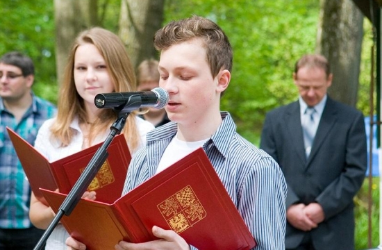 Také muži mají krásný přednes, recituje Jakub Povondra