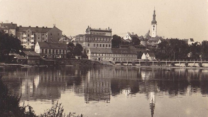Tábor, pohled přes Jordán